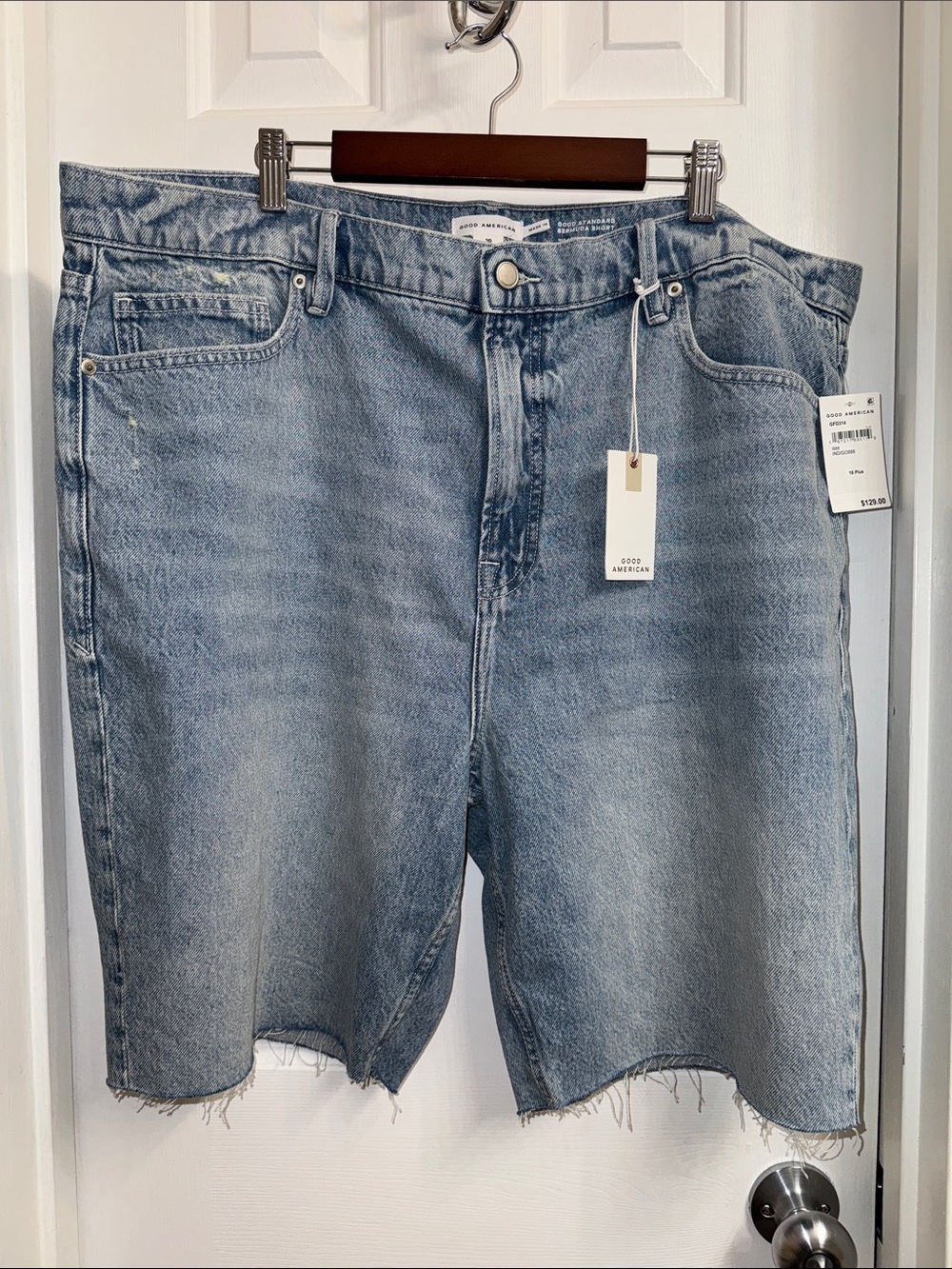 GOOD STANDARD Women’s BERMUDA SHORT MID-RISE RELAXED SHORT